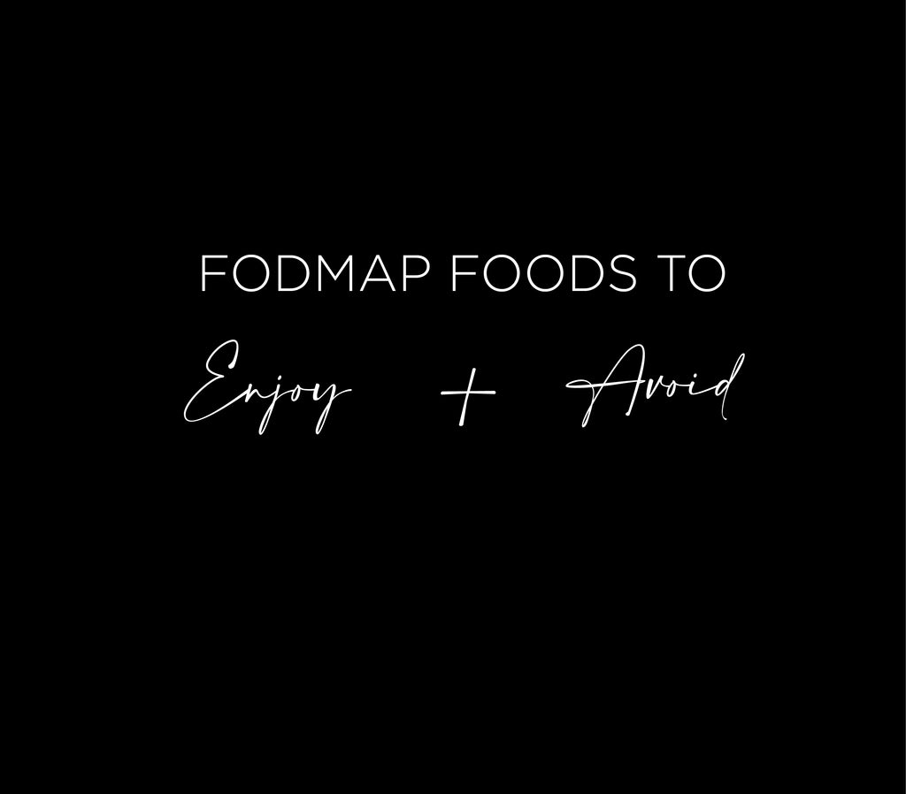 Low FODMAP Foods Guide