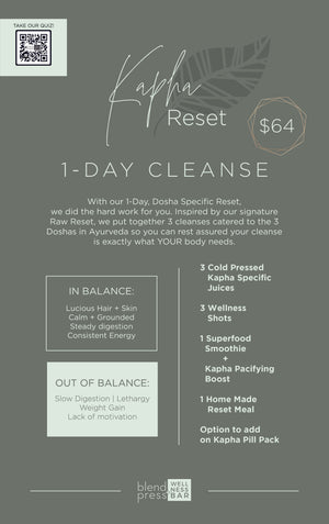 Kapha Reset Cleanse